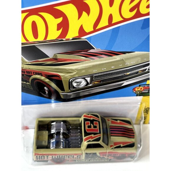 Hot Wheels '67 Chevy C10 Art Cars Keep Driving 2021 Diecast 1:64 - Picture 6 of 7